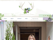 Tablet Screenshot of cashmereandcamo.com